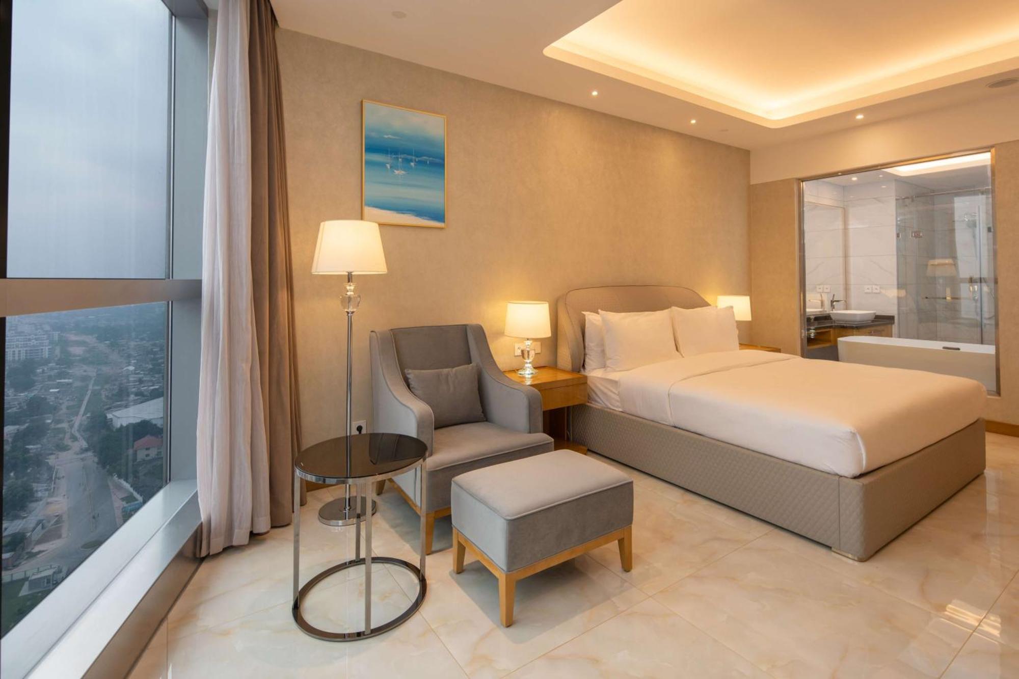 Hilton Brazzaville Les Tours Jumelles Hotel & Residences Buitenkant foto